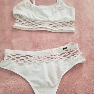 VS Pink bra and panty